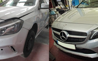 Réparation Carrosserie sur une Mercedes